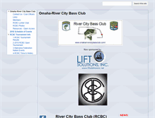 Tablet Screenshot of omaharivercitybassclub.com